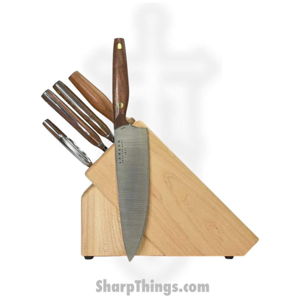 Lamson – 56544 – 7 Piece Vintage Knife Light Maple Block Set