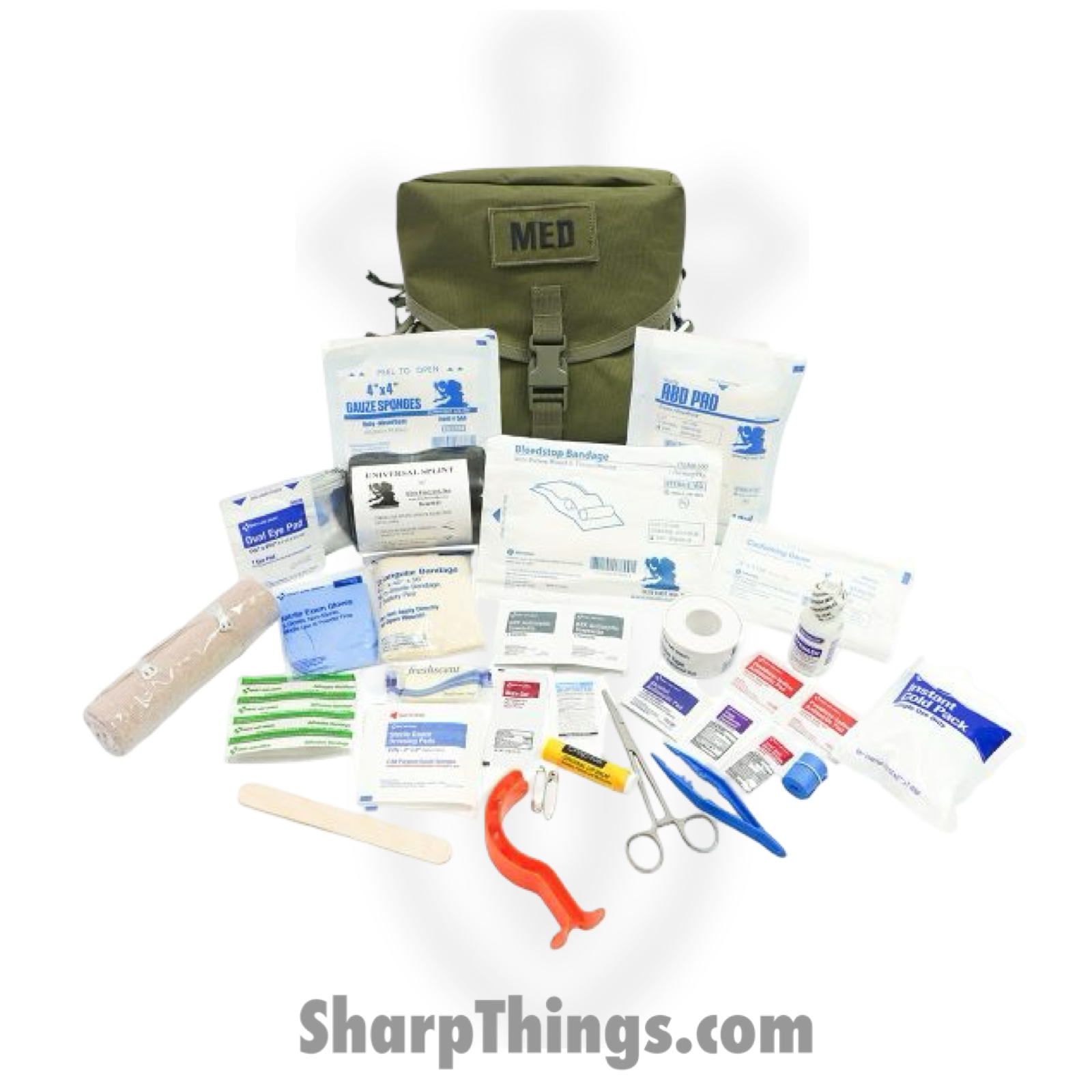 Elite First Aid - FA108 - M3 Medic Bag First Aid Kit - Olive Drab