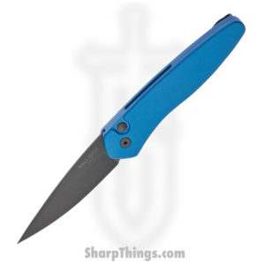 ProTech – 3407-BLUE – Newport Automatic Folding Knife – S35VN DLC – Blue and Black