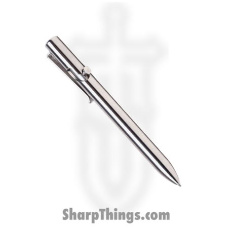Tactile Turn – 10-BA2-TTM-TTM – Bolt Action Pen – Short – Titanium
