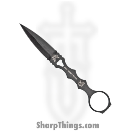 Benchmade – 176BKSN – SOCP Skeletonized – Fixed Blade Knife – 440C SS Coated Dagger – Skeletonized – Black