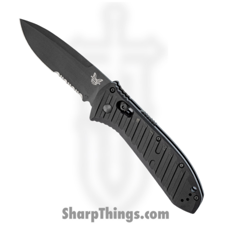 Benchmade – 5700SBK – Presidio II – Automatic Knife – S30V Coated Drop Point P/S – 6061-T6 Aluminum – Black
