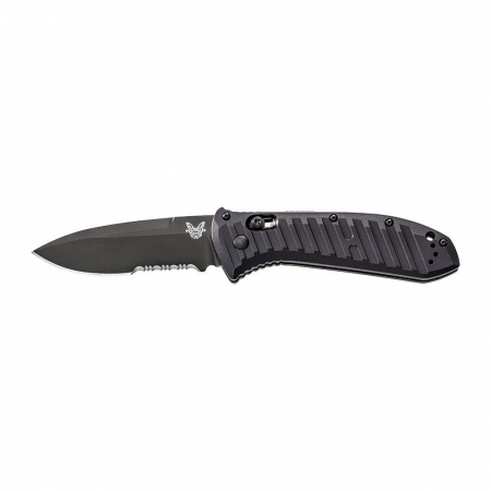 Benchmade – 5700SBK – Presidio II – Automatic Knife – S30V Coated Drop Point P/S – 6061-T6 Aluminum – Black