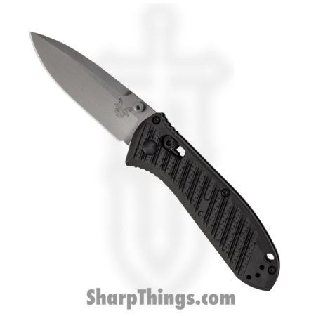 Benchmade – 575-1 – Mini Presidio II – Folding Knife – S30V Satin Drop Point – CF-Elite – Black