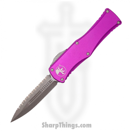 Microtech – 702-12APVI – HERA Automatic D/E OTF Knife – Apocolyptic – Distressed Violet