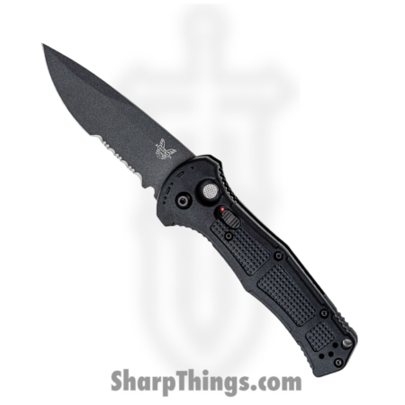 Benchmade – 9070SBK – Claymore – Automatic Knife – D2 Coated Drop Point P/S – Grivory – Black