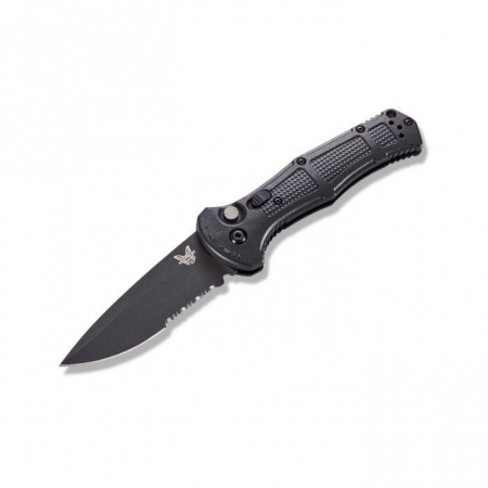 Benchmade – 9070SBK – Claymore – Automatic Knife – D2 Coated Drop Point P/S – Grivory – Black
