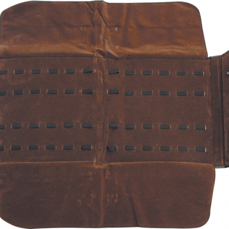 Carry All – AC95 – Safe and Sound Folding Knife Case – Felt Cloth Holds 24 – Brown