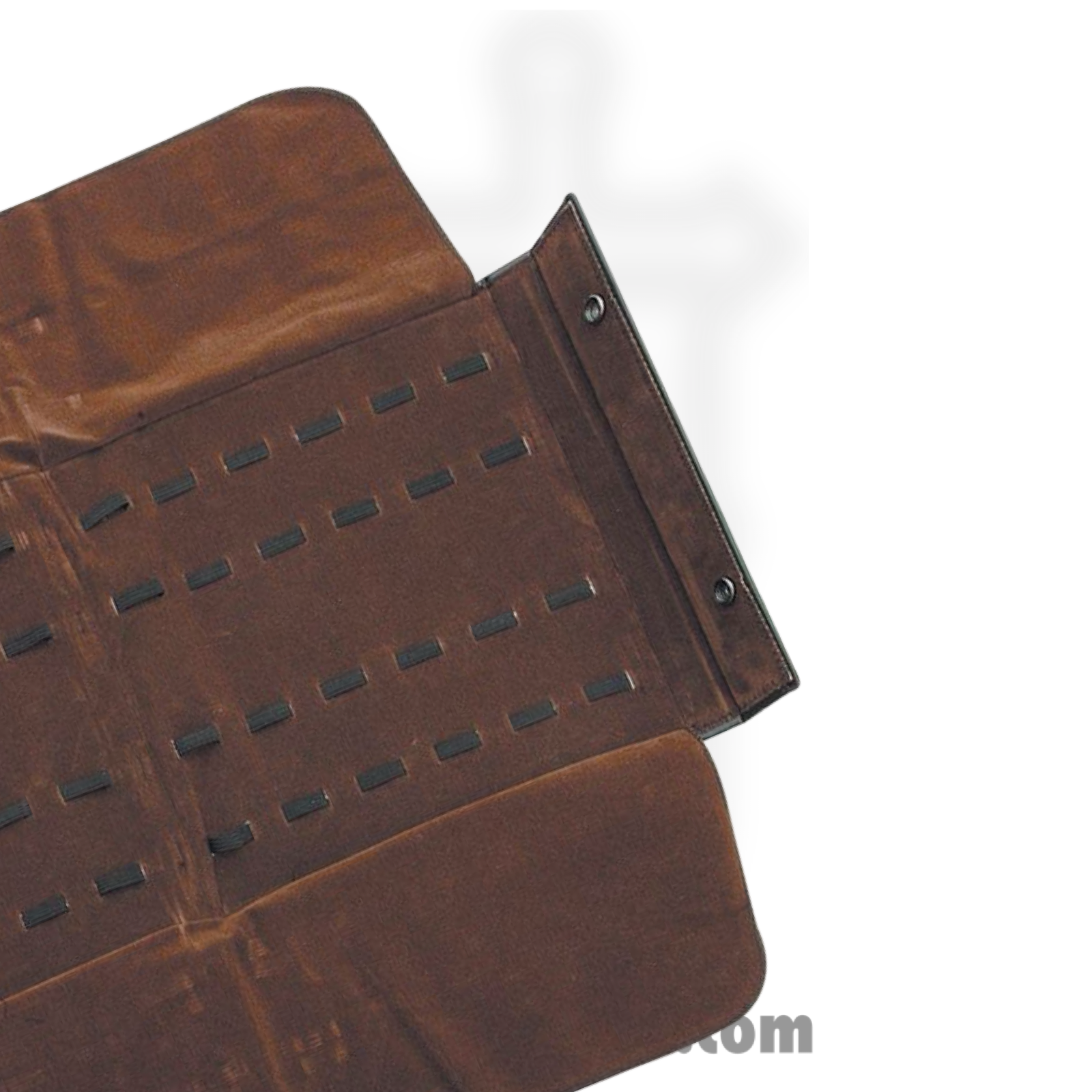 Carry All - AC95 - Safe and Sound Folding Knife Case - Felt Cloth Holds 24 - Brown - Image 2