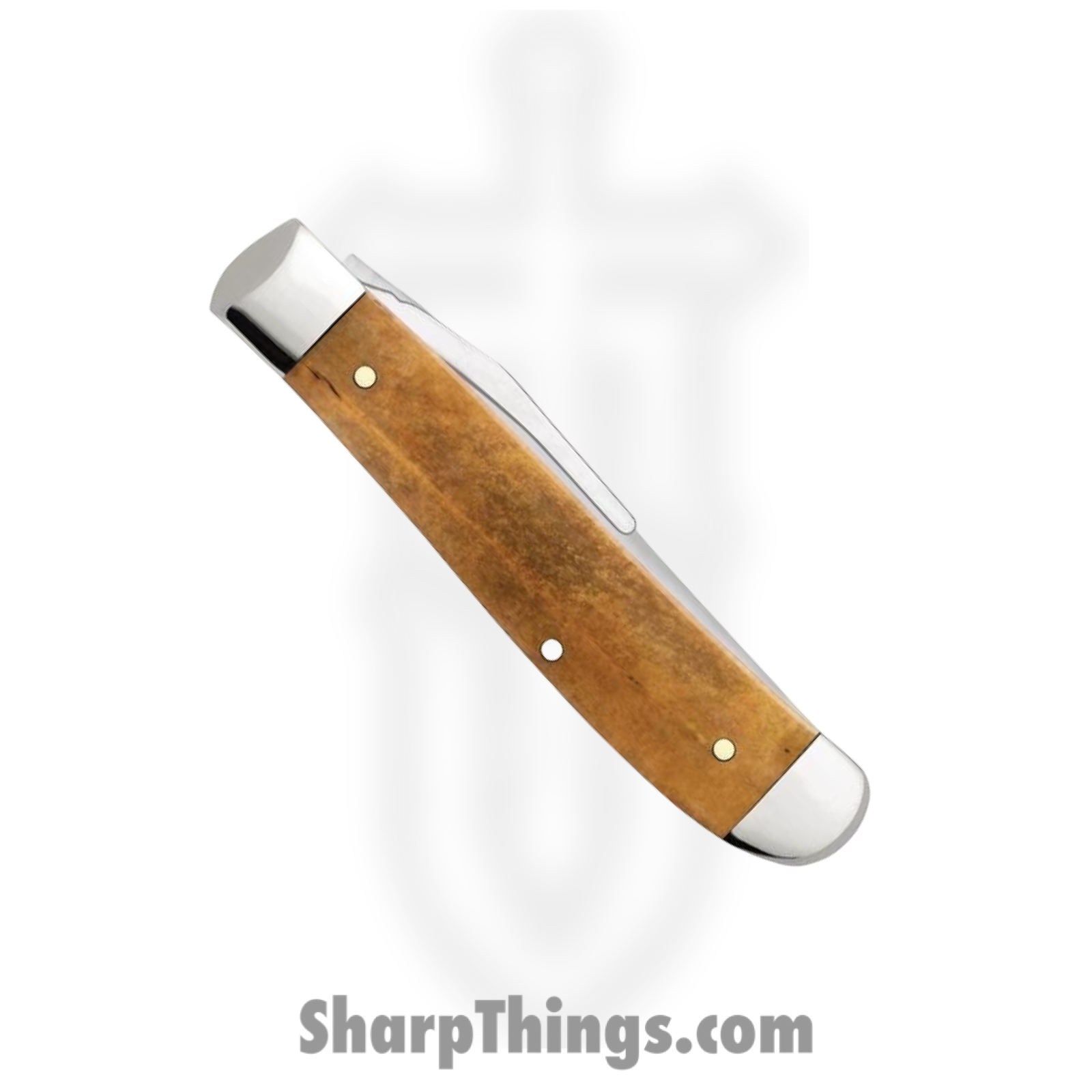 Case Cutlery - CA27820 - Mini Trapper Golf Gift Set - Folding Knife - Tru-Sharp Stainless Polished Clip Point - Antique Bone - Brown - Image 4