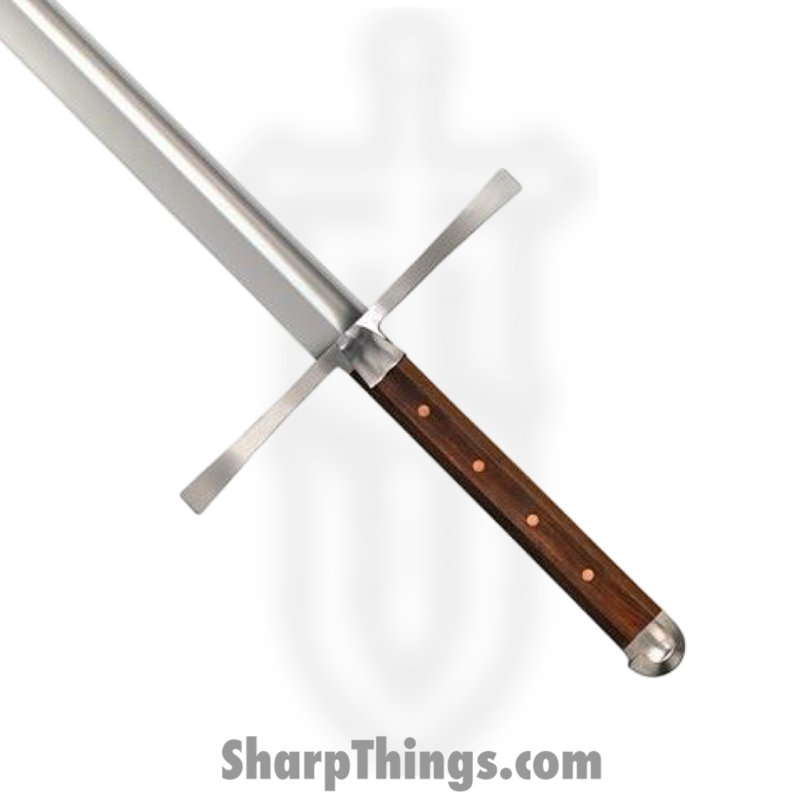 Cold Steel - CSSWKGM - Kreigsmessers Sword - Fixed Blade Knife - HC SS Satin - Rosewood - Brown - Image 2