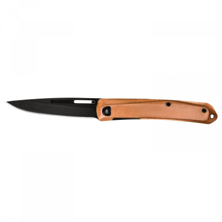 Gerber – G4057 – Affinity Framelock Folding Knife – D2 Stainless Steel – Copper and Black