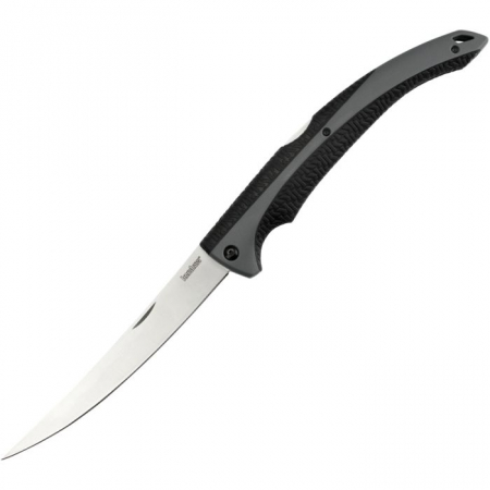Kershaw – KS1258 – Folding Fillet Knife – 420J2 Stainless – Black K-Texture™ grip