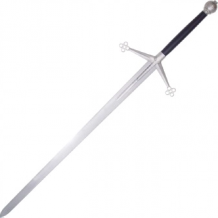 Paul Chen – PC2060N – Scottish Claymore Sword – High Carbon Steel – Brown Leather Handle