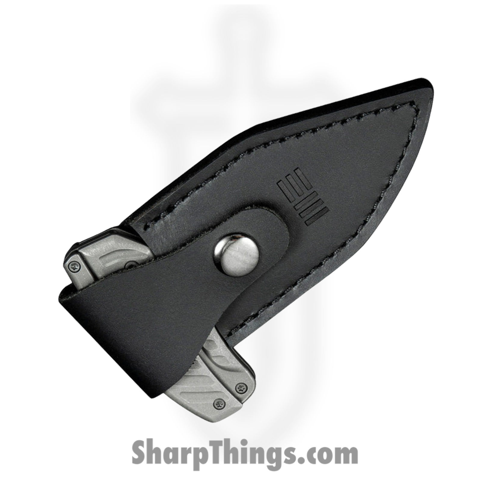 We Knife Co Ltd - WE21036B2 - Typhoeus Folding Push Dagger - CPM-20CV Stonewash - Titanium - Image 5