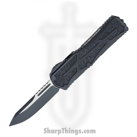 Heretic Knives – H039-10A-T – Colossus – Clip point Auto OTF – CPM Magnacut – Black Tactical