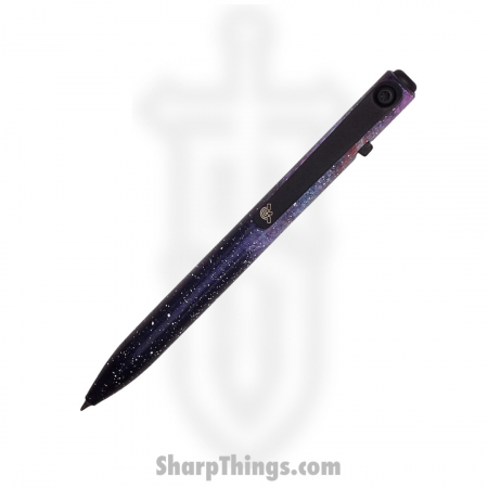 Tactile Turn – 10-SS3-SEA-SPA – Slim Side Click Pen – Mini – Titanium – Seasonal Release Deep Space