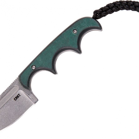 CRKT – CR2396 – Minimalist Spear Point Fixed Blade Knife – 8Cr13MoV Fiber – Green