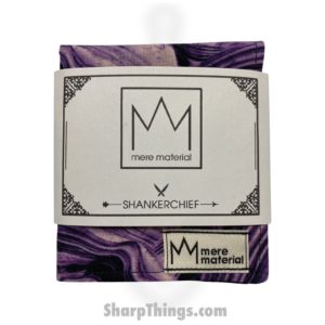 Mere Material Shankerchief – MM0028 –  Handmade Handkerchief – Purple Swirl