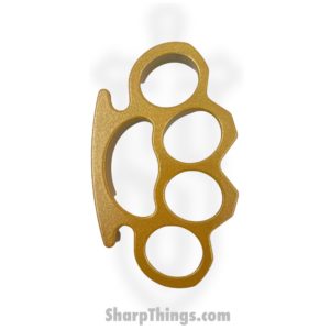 4 Finger Sharp Pronged Solid Brass Knuckles - Military Depot