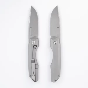Vero Engineering – VEITDPSWSW – Impulse Thin – Framelock Folding Knife – SW  M390 – SW Ti