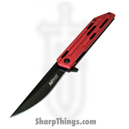 MTech USA – MT-A1200RD – Spring Assisted Linerlock Folding Knife – Red