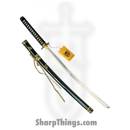 BladesUSA – Sw-320E – Samurai Sword With Display Stand – Black