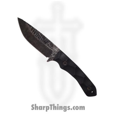 Stroup Knives – GP2-BLACK-G10 – GP2 General Purpose Fixed Blade Knife – G10 1095 – Black