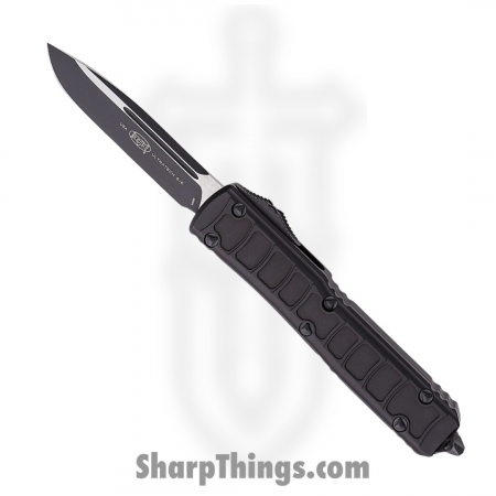 Microtech – 121II-1TS – Ultratech II Signature Series S/E Tactical Automatic OTF Knife – Black