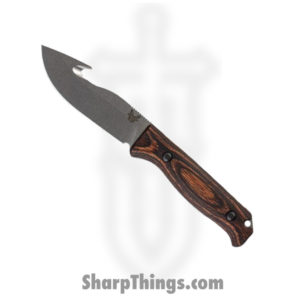 Benchmade – 15004 – Saddle Mountain Skinner Fixed Blade – CPM-S30V – Stabilized Wood