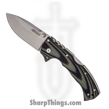 Cold Steel – CS-62RMA – Max Elite Folding Knife – S35VN G10 – Green/Black