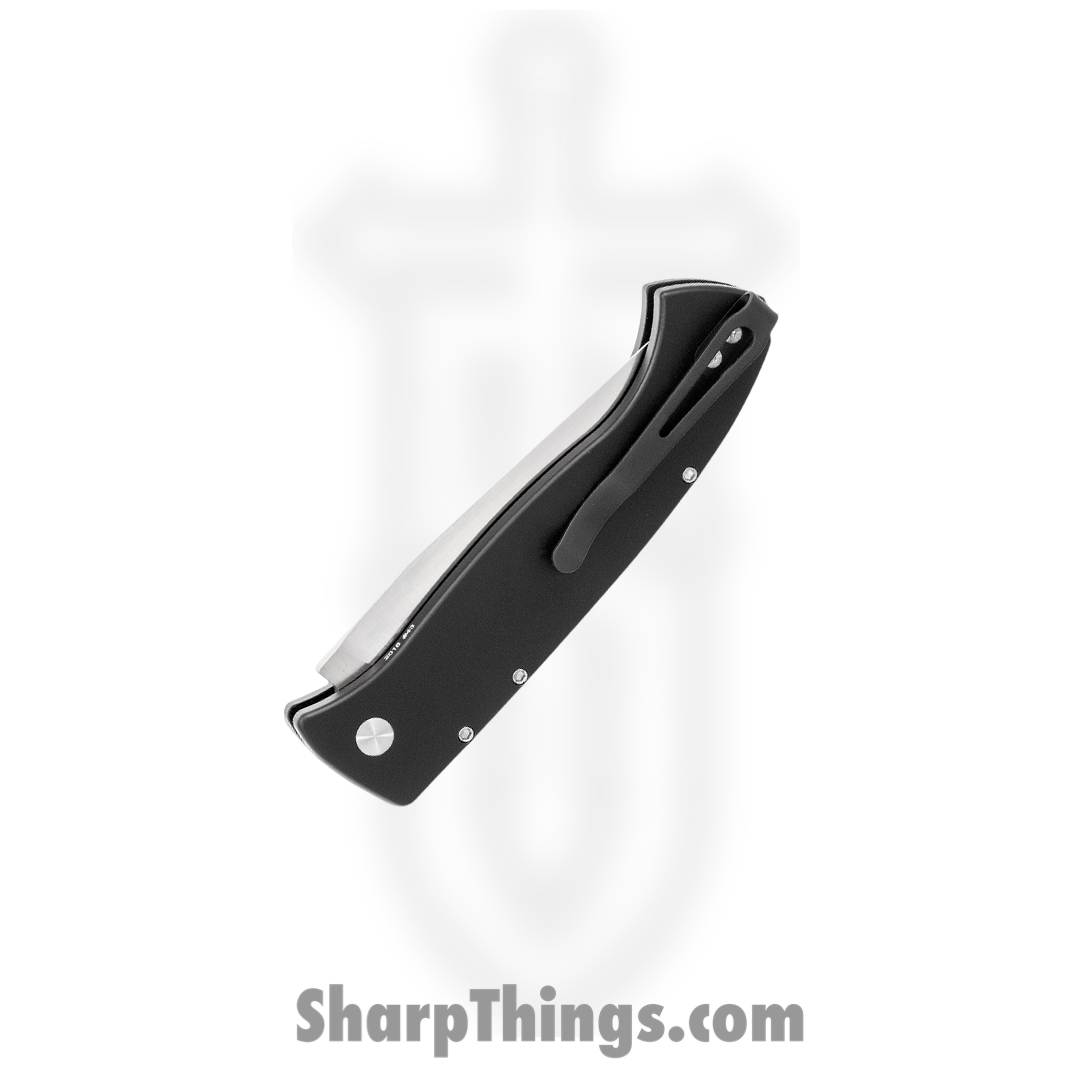 ProTech - 1321-Satin - Brend 3 - Automatic Knife - 154CM Stonewash Clip Point - Aluminum - Black - Image 3