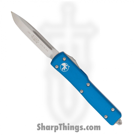 Microtech – 148-4BL – UTX-70 Auto Drop Point OTF Knife – Blue