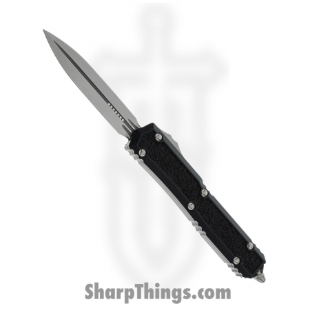 Microtech – 206-10S – Signature Series Makora Auto D/E OTF Knife – Black