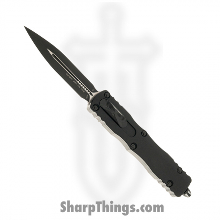 Microtech – 227-1T – Dirac Delta Tactical – OTF Auto – Black Dagger – 6061-T6 Aluminum – Black