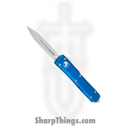 Microtech – 122-10BL – Ultratech OTF D/E Automatic Knife – 6061-T6 Aluminum – Blue