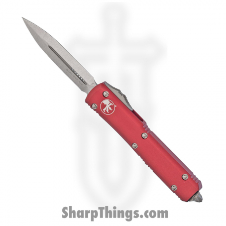Microtech – 122-10RD – Ultratech OTF D/E Automatic Knife – 6061-T6 Aluminum – Red