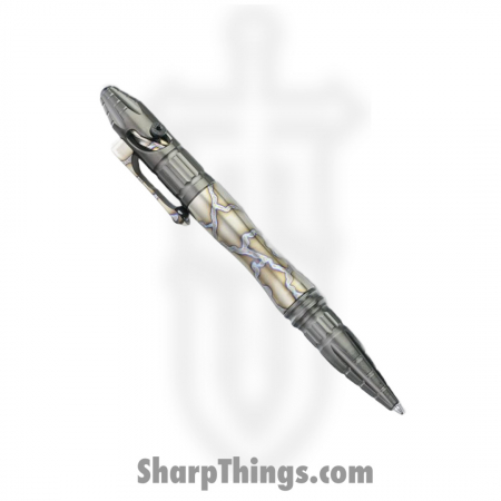 Heretic Knives – H038-DLCFTi – Thoth Modular Pen – DLC Ti with Flamed Ti Barrel