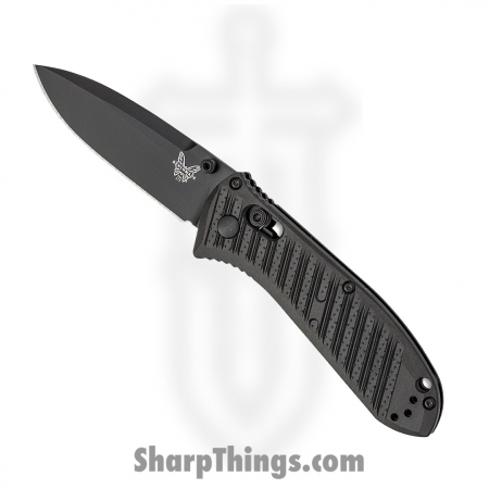 Benchmade – 575BK-1 – Mini Presidio II – Folding Knife – CPM-S30V Satin Drop Point – CF Elite – Black