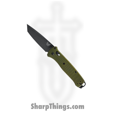 Benchmade – 537GY-1 – Bailout – Folding Knife – CPM M4 Coated Tanto – Aluminum – Green