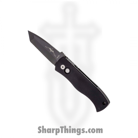 ProTech – E7T03 – Emerson CQC7 – Automatic Knife – Coated 154cm Chisel Tanto – 6061-T6 Aluminum – Black