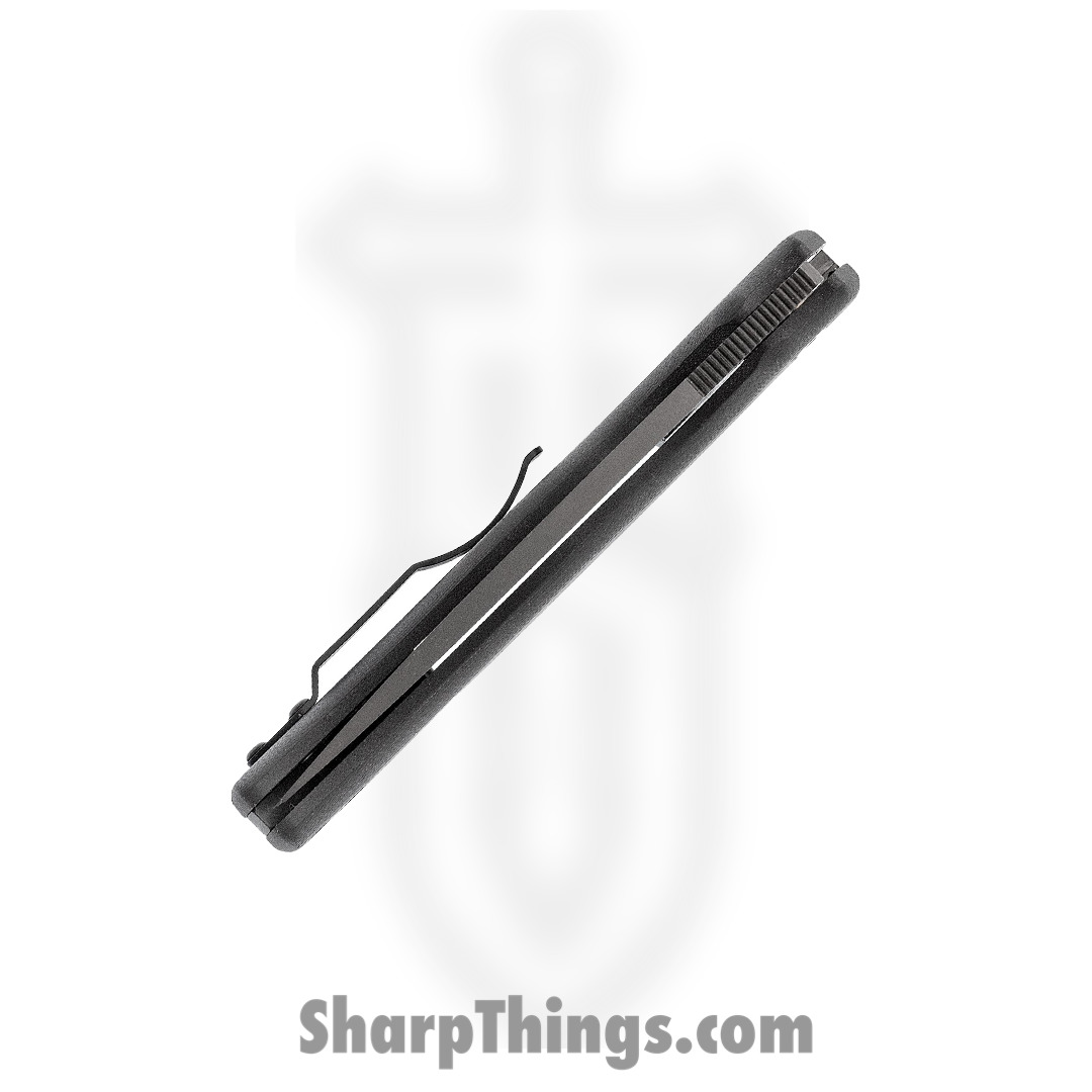 Spyderco - SC229GSBK - Shaman - Folding Knife - S30V Coated Drop Point - G10 - Black - Image 4