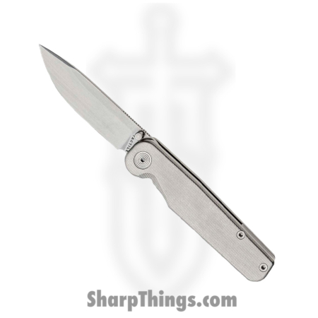 Tactile Knife Co. – TTROKTHM – Rockwall – Milled Titanium – Magnacut – Silver