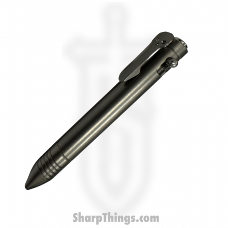 Chaves Ultramar – PEN-BA-SSWTI – Bolt Action Pen – Stonewash – Titanium – Solid