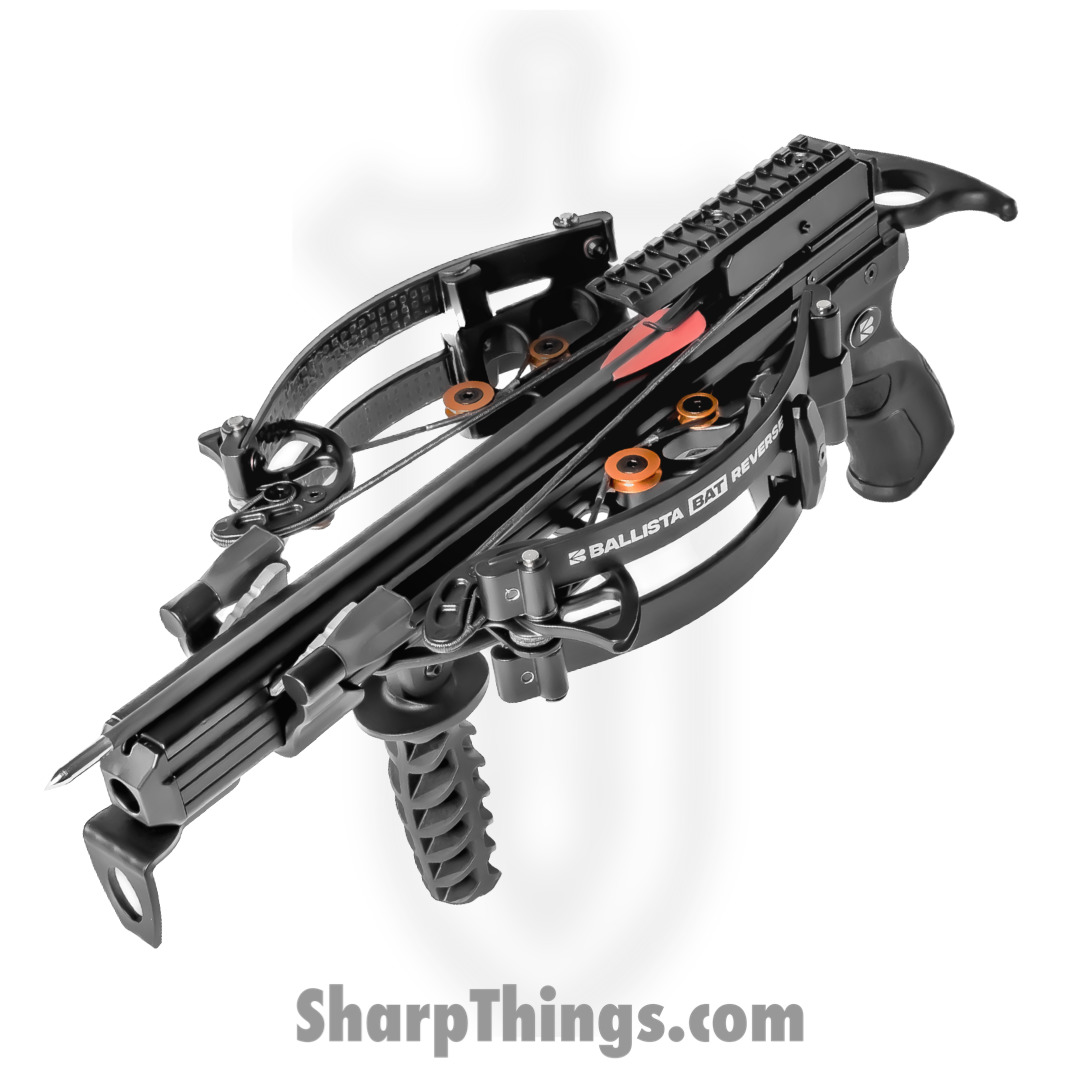 BALLISTA - BAL-CB-02 - Bat Reverse - Compound Pistol Crossbow - Black -  Sharp Things OKC