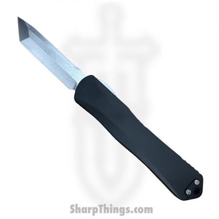 Heretic Knives – H031-2A – Manticore X – Magnacut Stonewash Tanto – 6061 T6   – Black