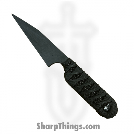 Revenant Corps – RCRCK2BKRY – RCK V2 – Fixed Blade Knife – All G-10 Wharncliffe – Tsukomaki Wrap – Black