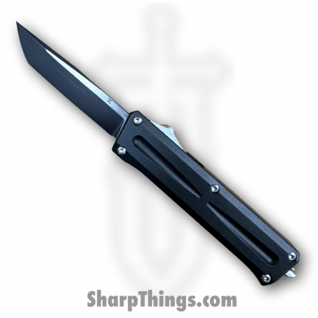 TAKCOM – TCSTGTNNDL – Stinger OTF – Automatic Knife – DLC 154CM – Tanto – Black