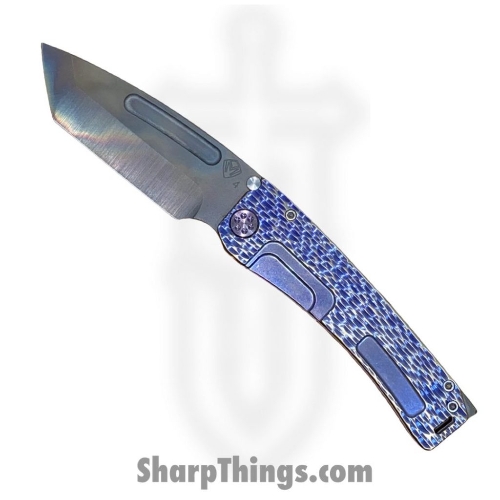 Medford Knife – MK0454VT-39A5-T3C3-BP – Marauder-H Vulcan Tanto – S45VN – Bronze/Violet Dragon Skin