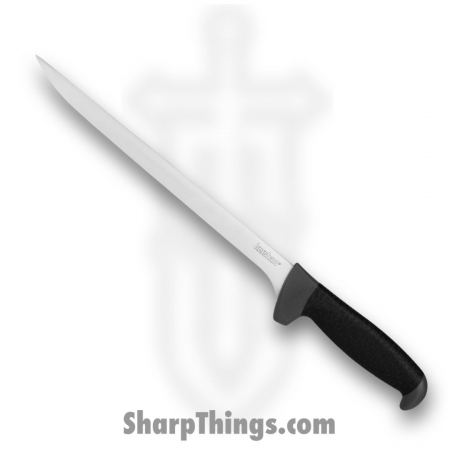 Kershaw – 1249x – 9.5″ Filet – Fixed Blade Knife – 420J2 Satin Trailing Point – Glass Filled Nylon, K-Texture™ Grip – Gray, Black